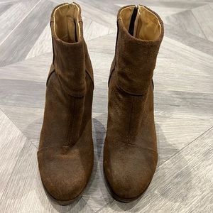 Rag and bone boots. Gorgeous Brown Leather /suede texture